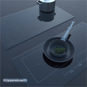 kueppersbusch hob, Induktion - Gas
